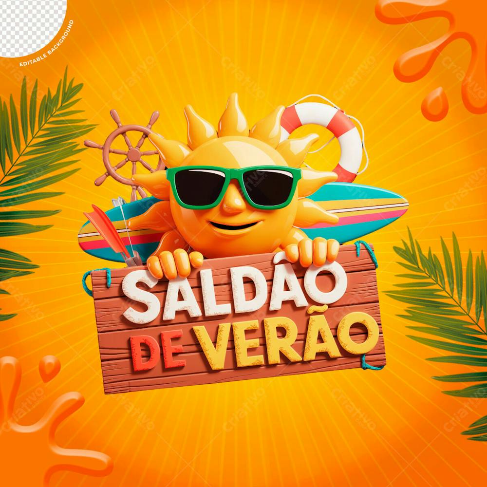 Selos Para Ofertas De Verão Nodelo 01