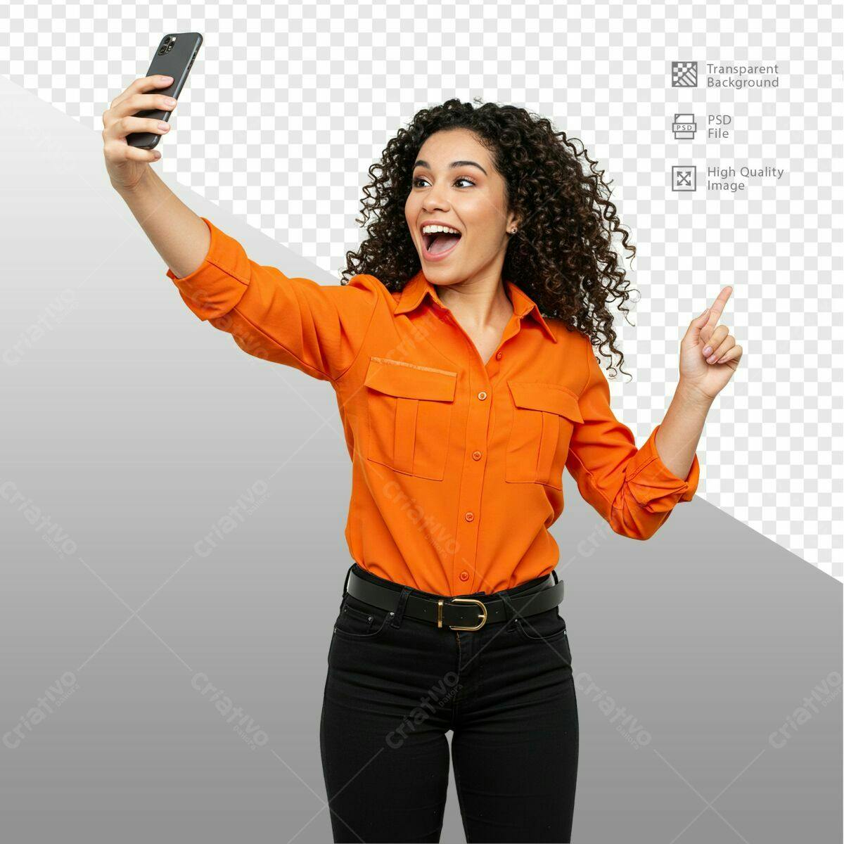 PSD para Selfie Promocional Editável