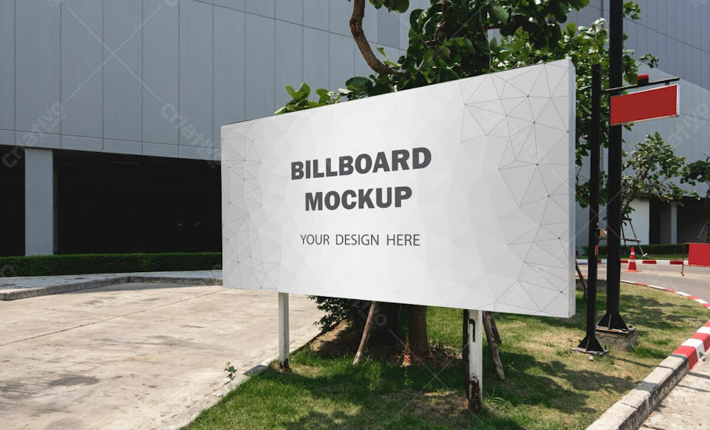 Commercial Billboard Display Outdoormockup Editable Psd