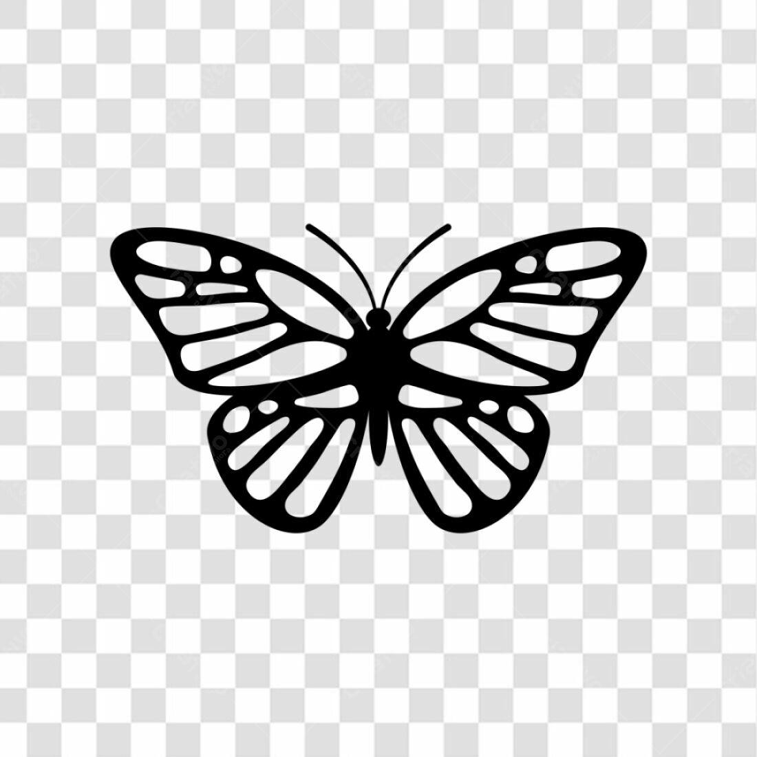 Ícone Borboleta PNG com fundo transparente