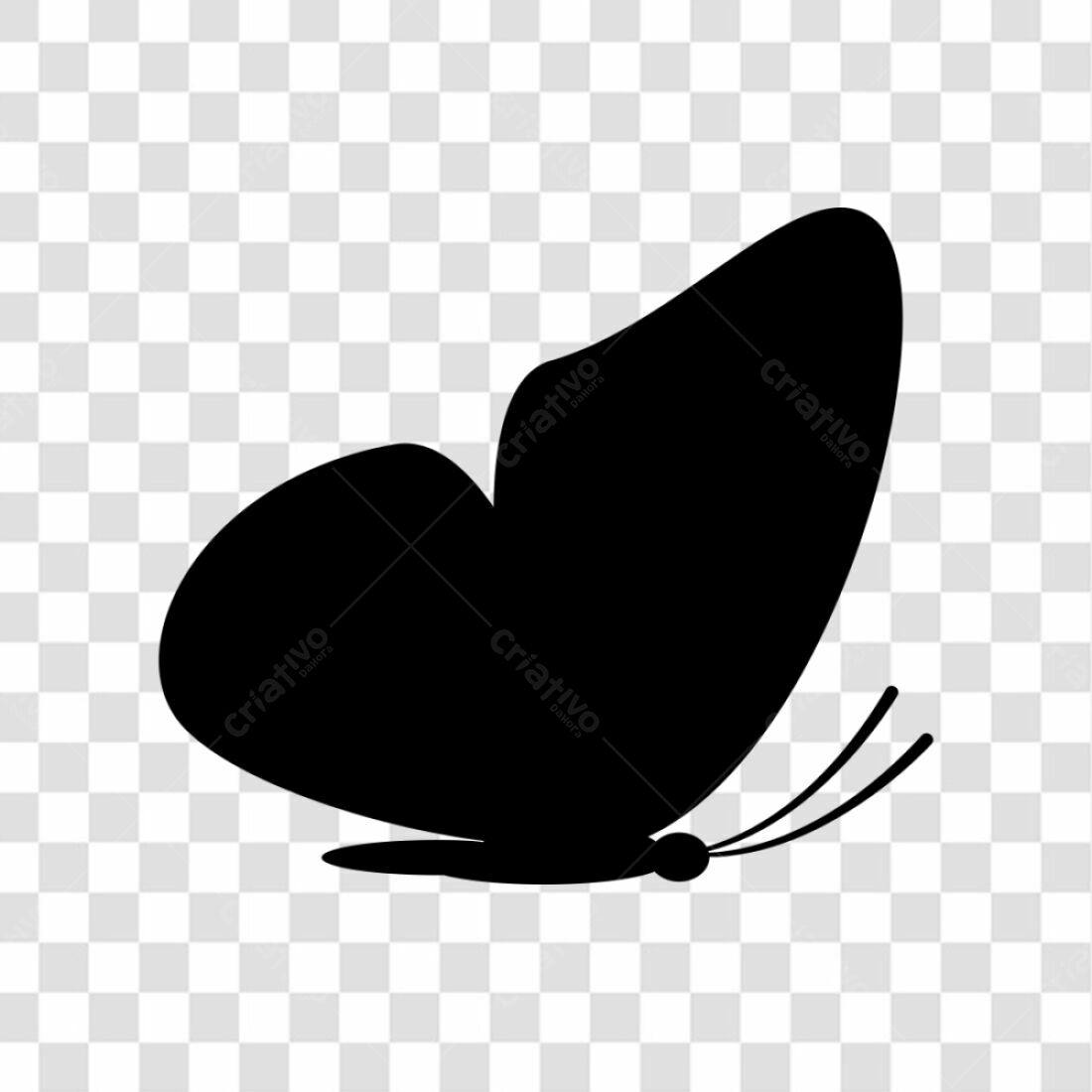 Ícone Borboleta PNG com fundo transparente