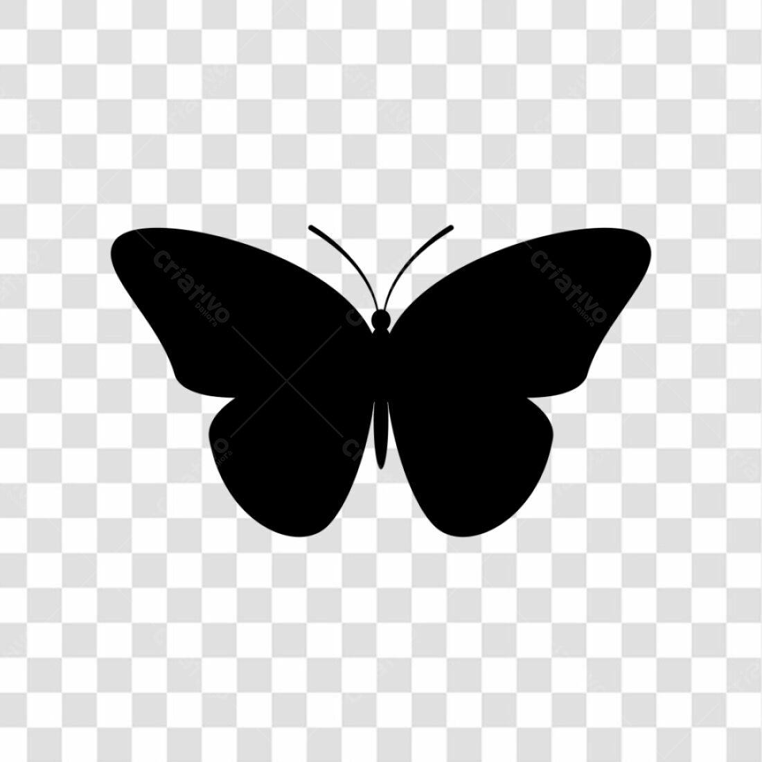Ícone Borboleta PNG com fundo transparente