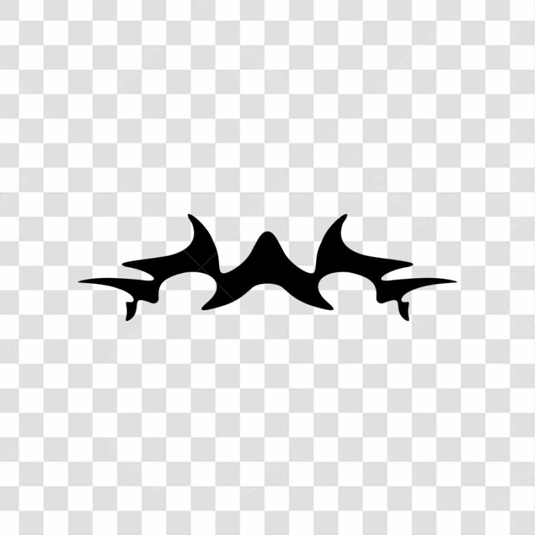 Icone tribal PNG com fundo transparente