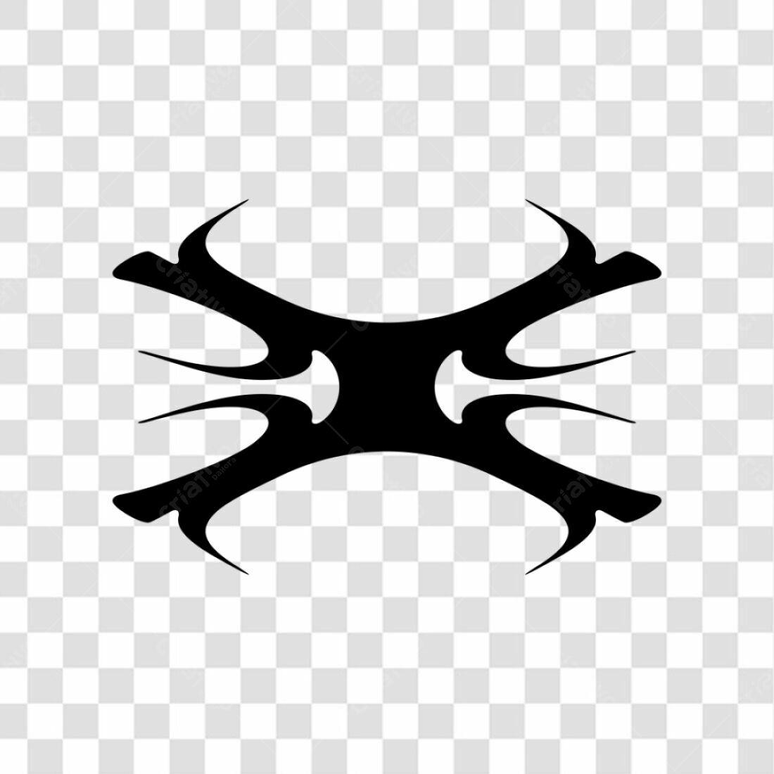 Ícone tribal PNG com fundo transparente