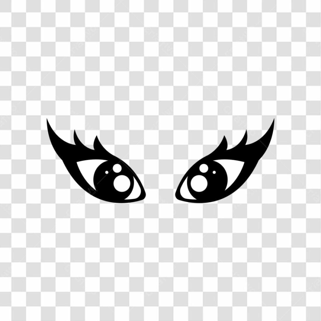 Icone Olhos expressivos PNG com fundo transparente