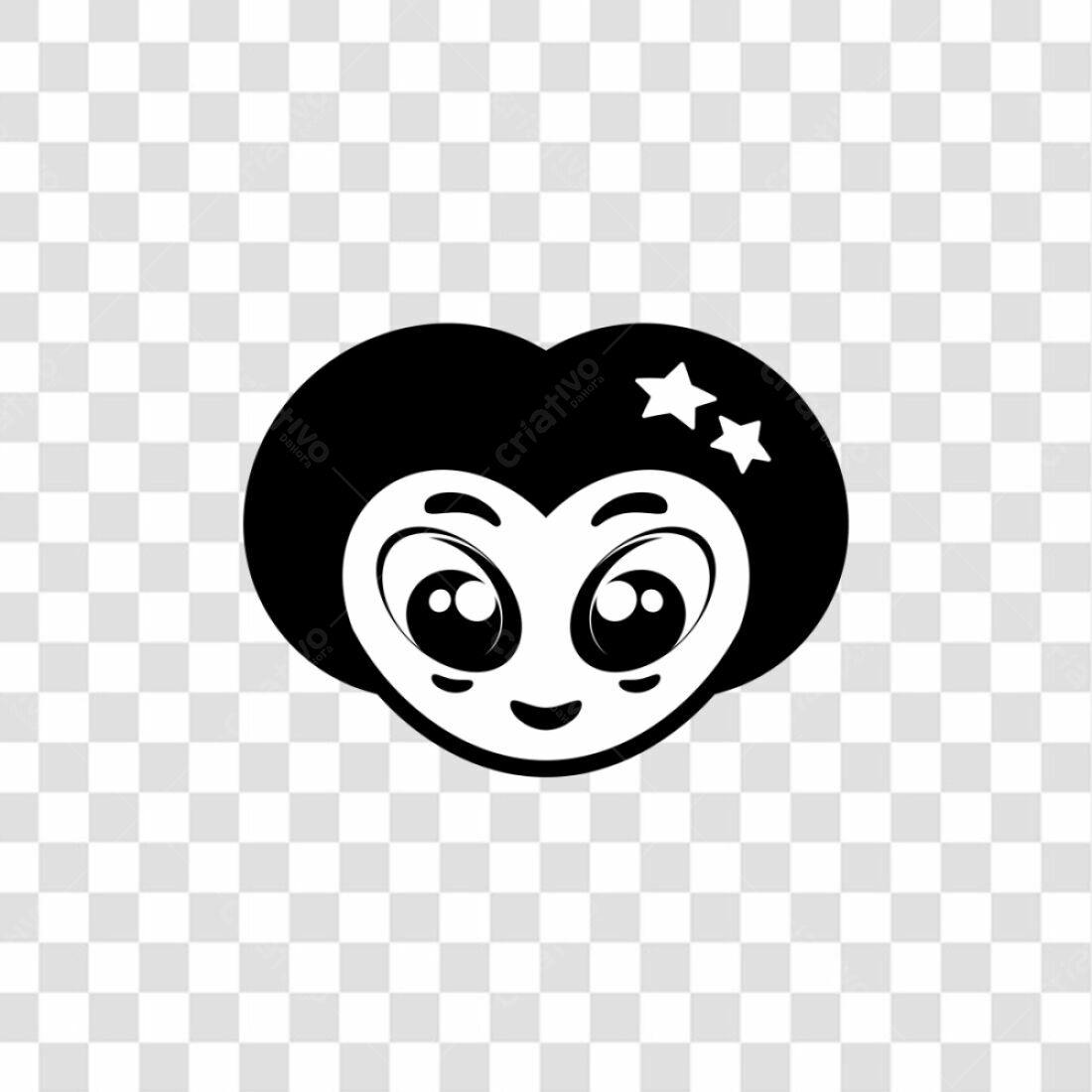 Icone Alien fofinho PNG com fundo transparente