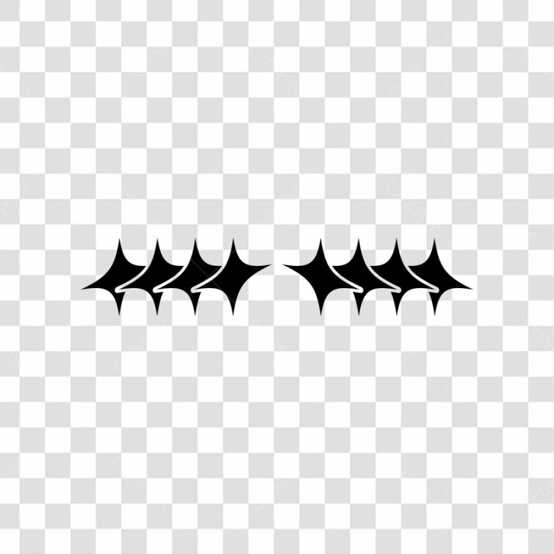 Icone Estrelas PNG com fundo transparente
