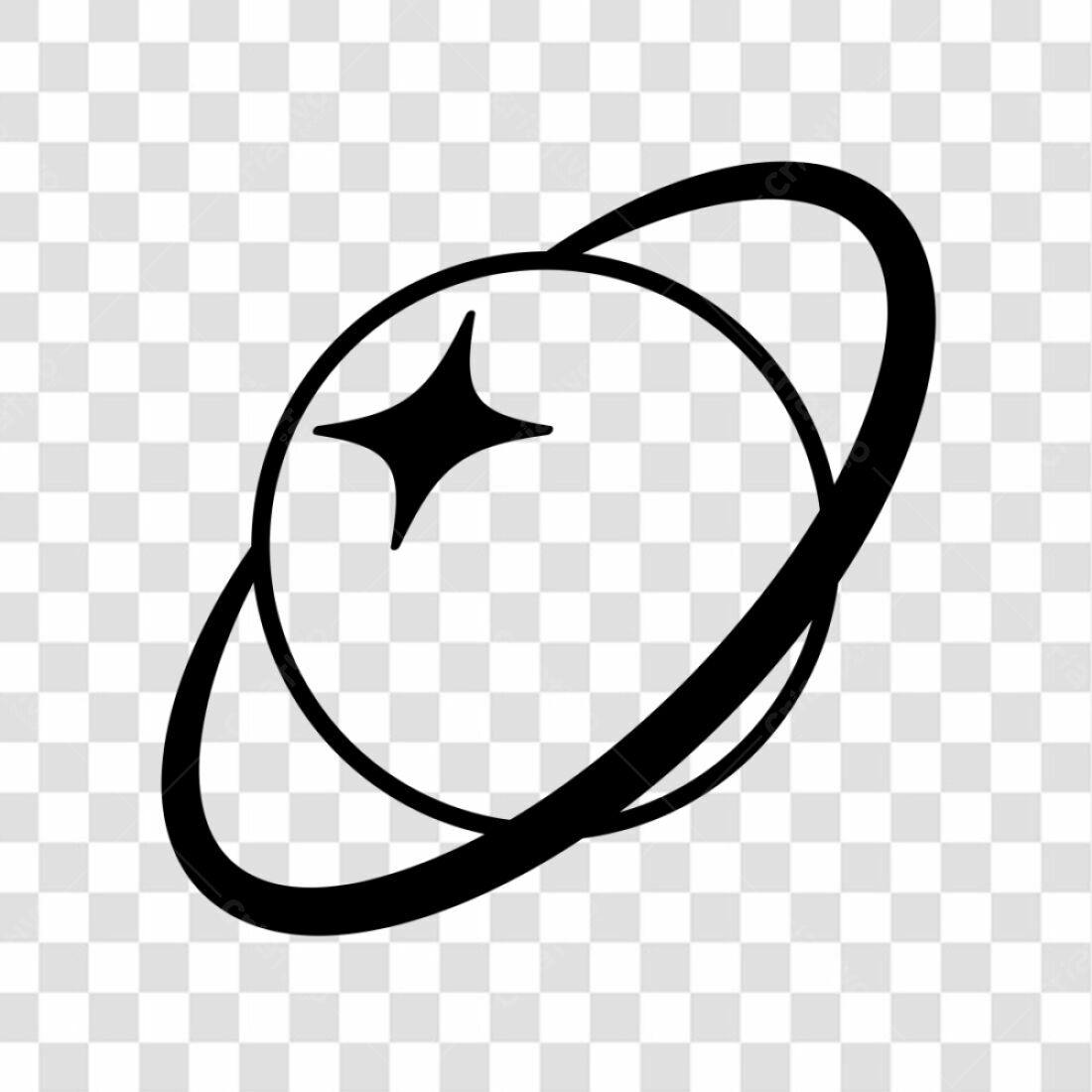 Ícone Planeta PNG com fundo transparente
