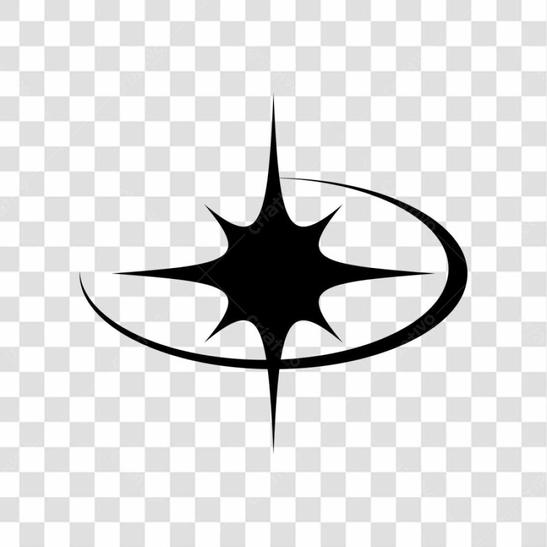Ícone Estrela PNG com fundo transparente