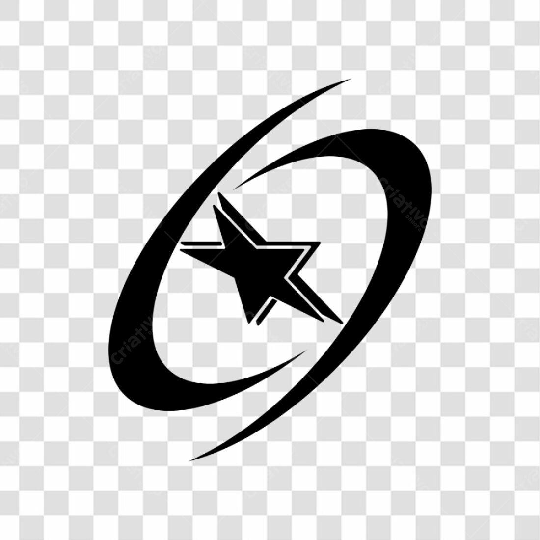 Ícone Estrela com Fundo Transparente PNG