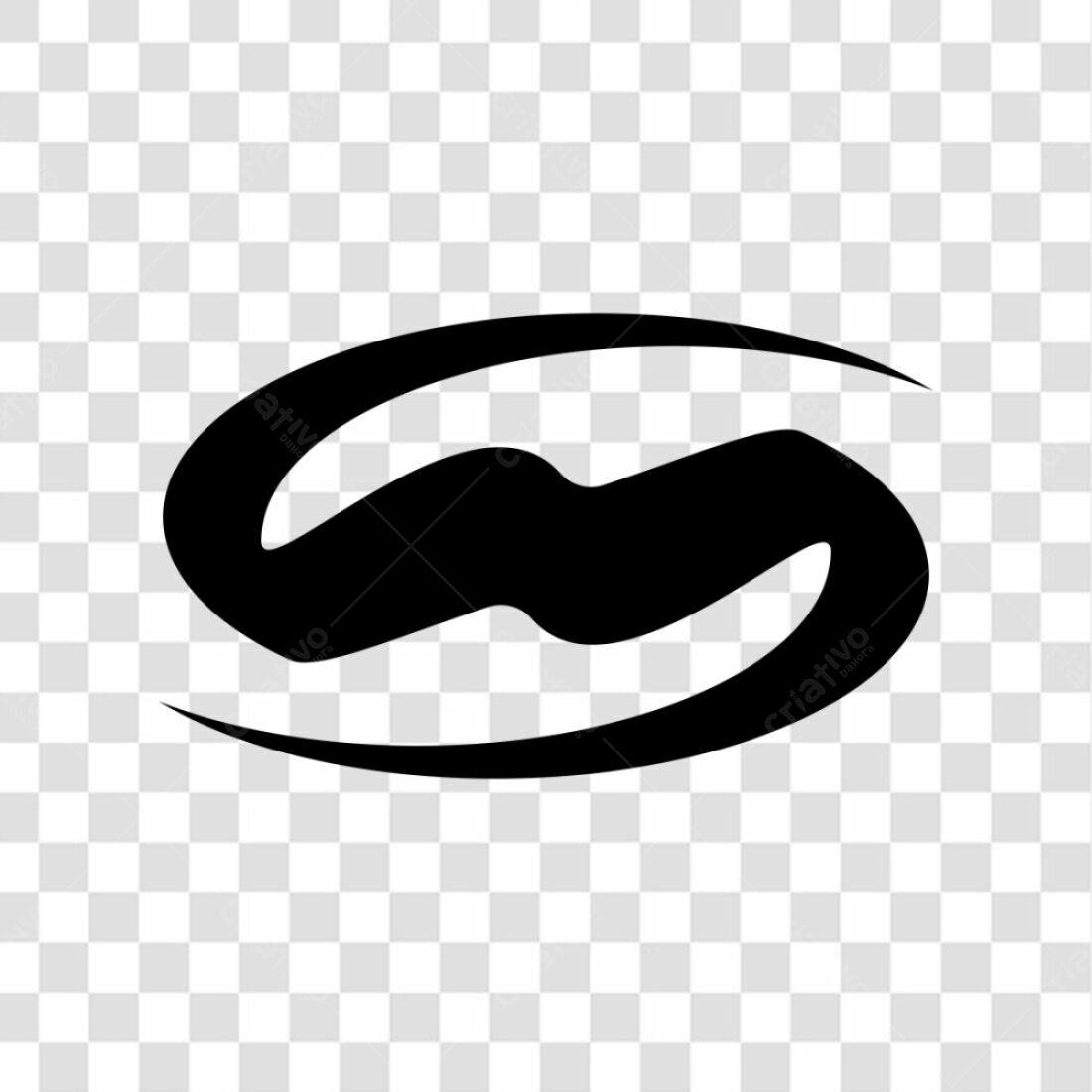 Logotipo abstrato PNG com fundo transparente