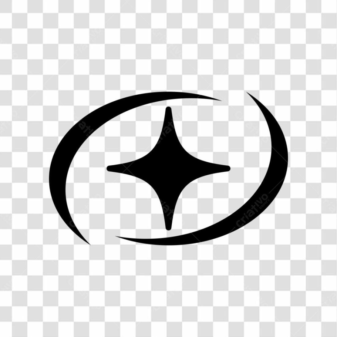 Ícone Estrela Brilhante PNG com fundo transparente