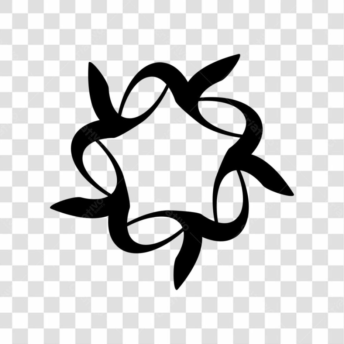 Icone abstrato PNG com fundo transparente