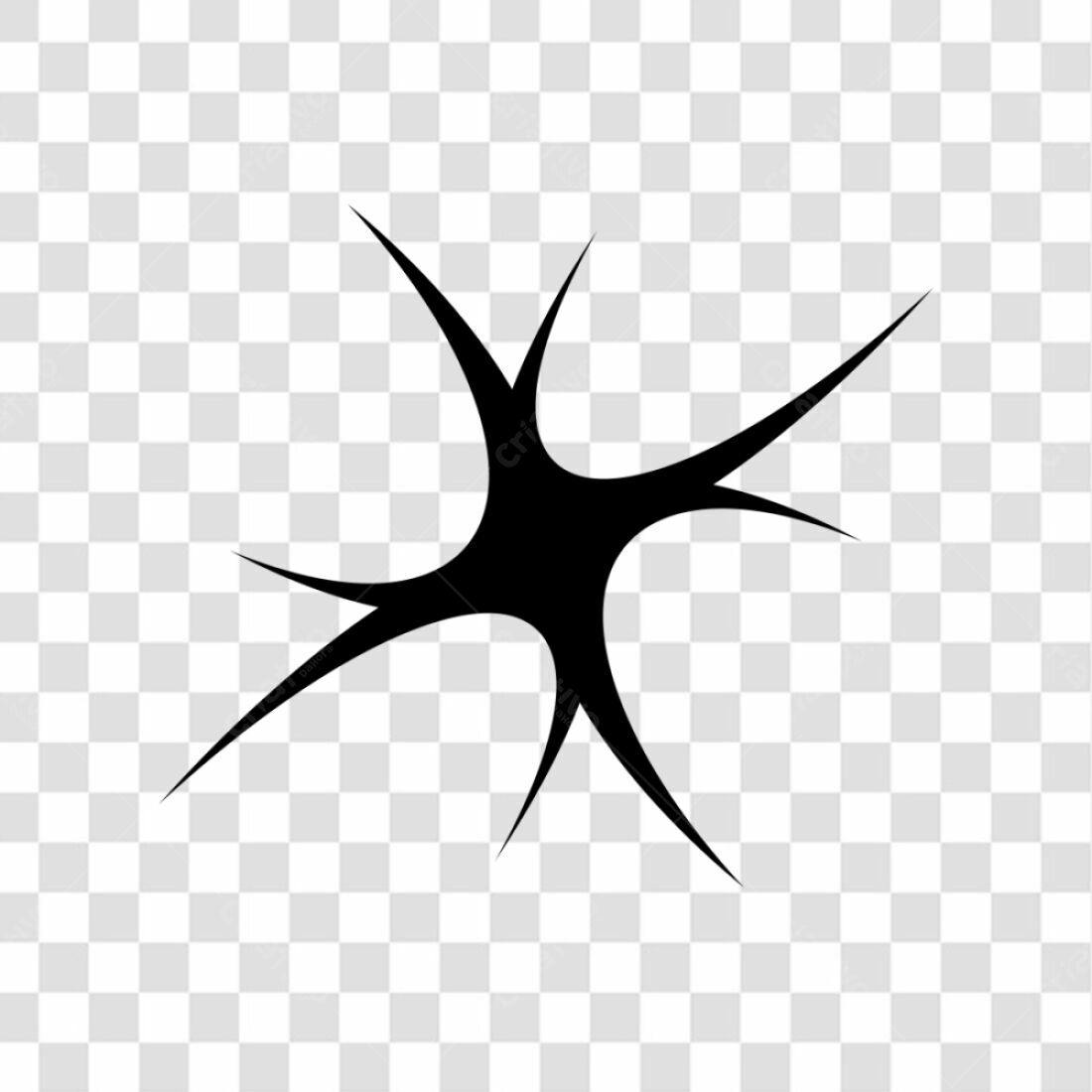 Ícone Abstrato Explosivo PNG com fundo transparente
