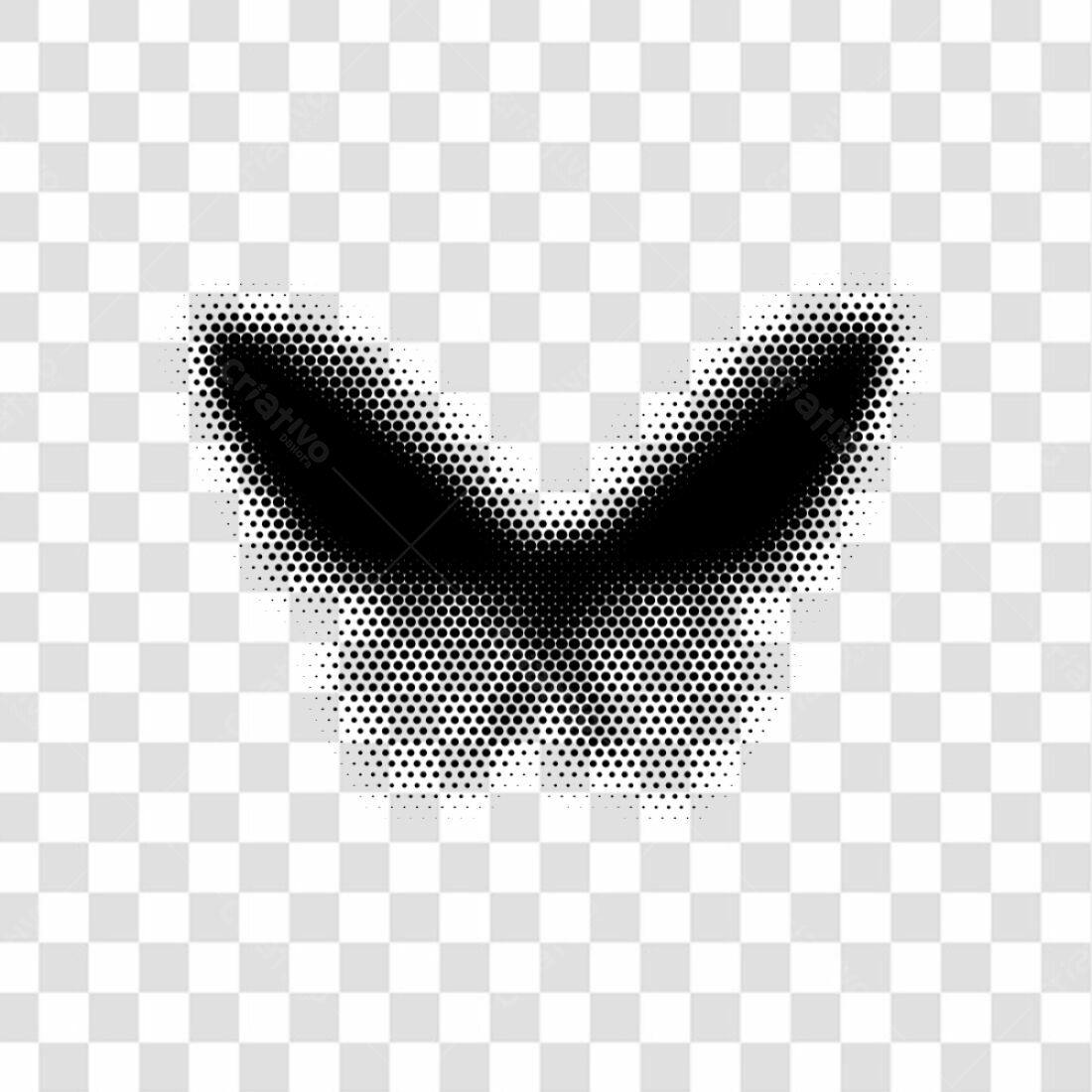 Icone Borboleta Pontilhismo PNG com fundo transparente