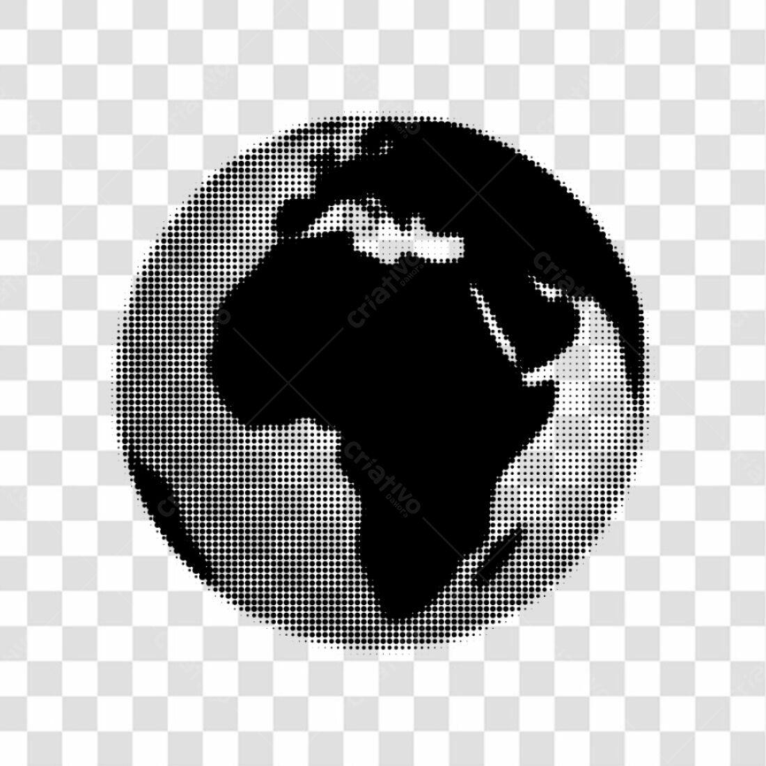 Ícone Planeta Terra PNG com fundo transparente