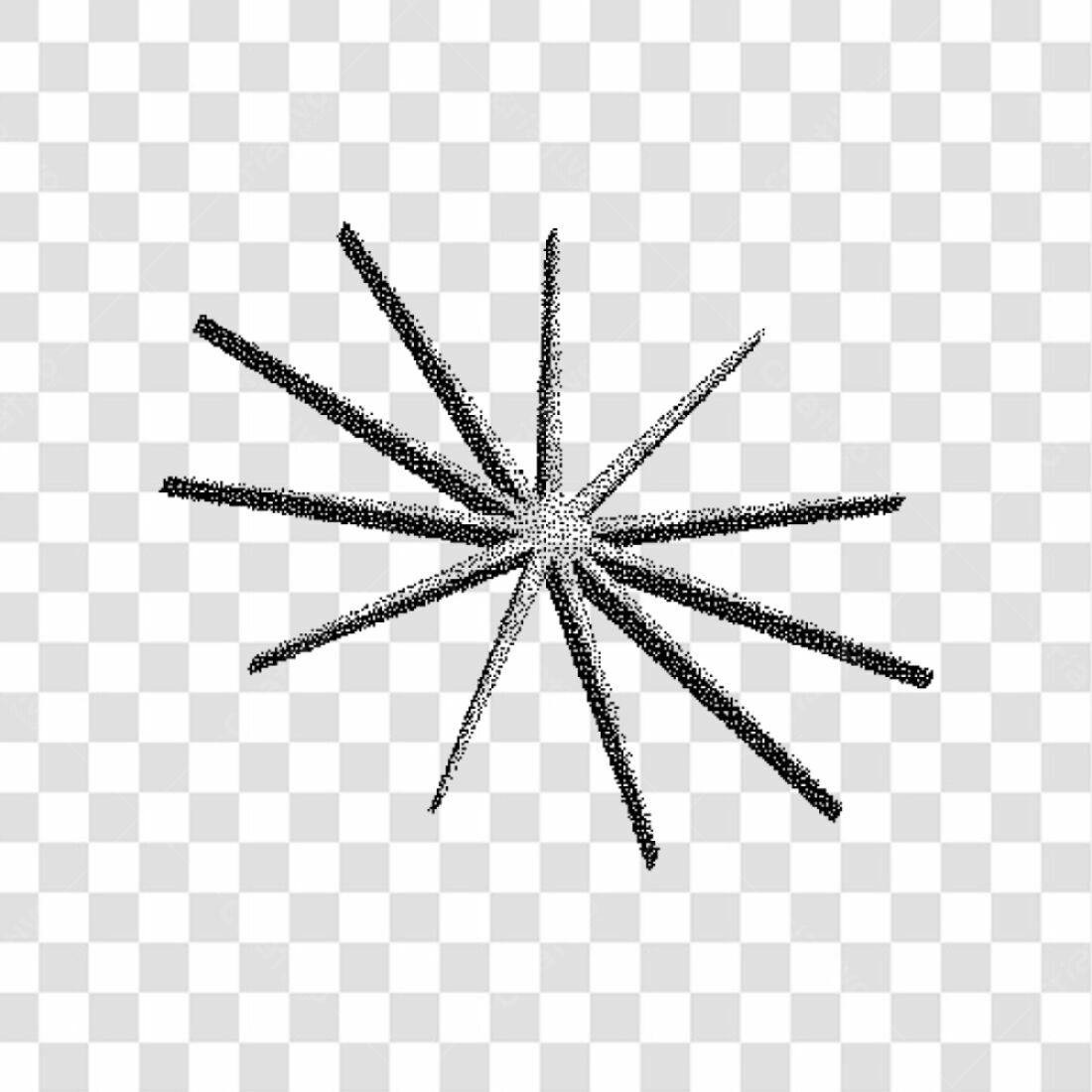 Ícone Estrela Abstrata PNG com fundo transparente