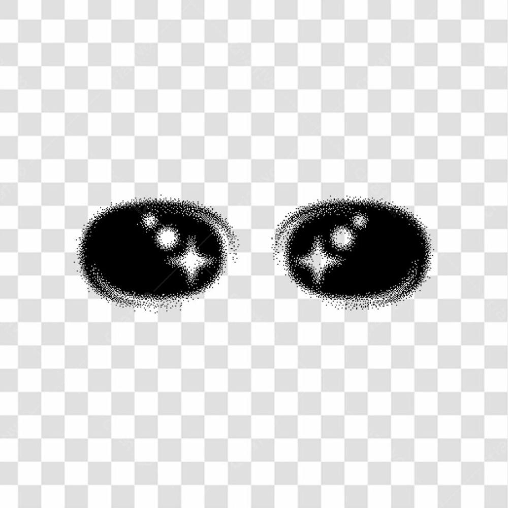 Y 2K Characters Halftones Shapes For Posters Flyers Png Transparent Background
