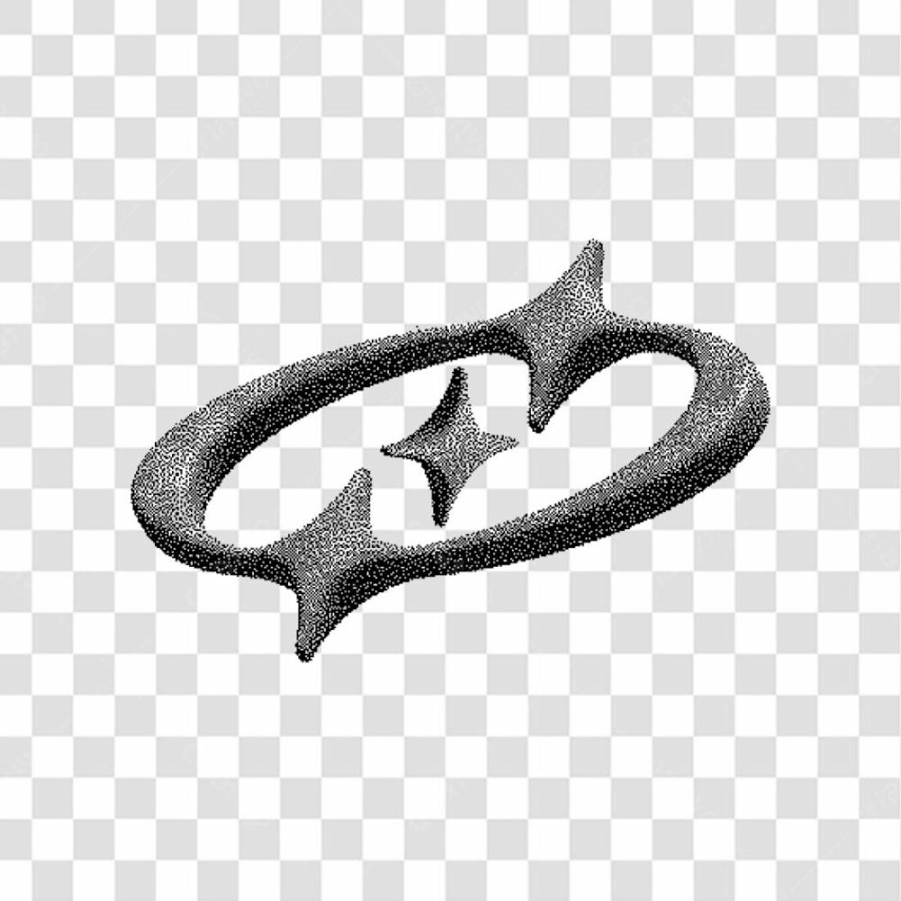 Y 2K Characters Halftones Shapes For Posters Flyers Png Transparent Background
