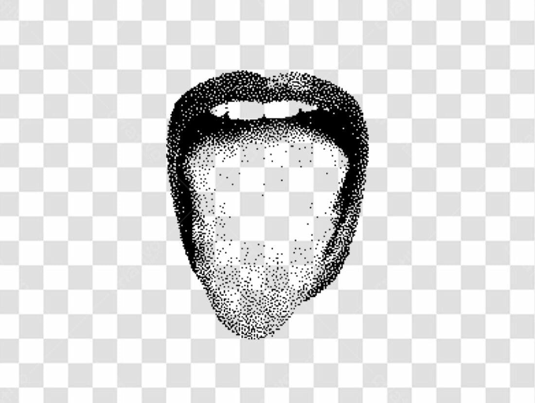 Ícone Boca e Língua PNG com fundo transparente