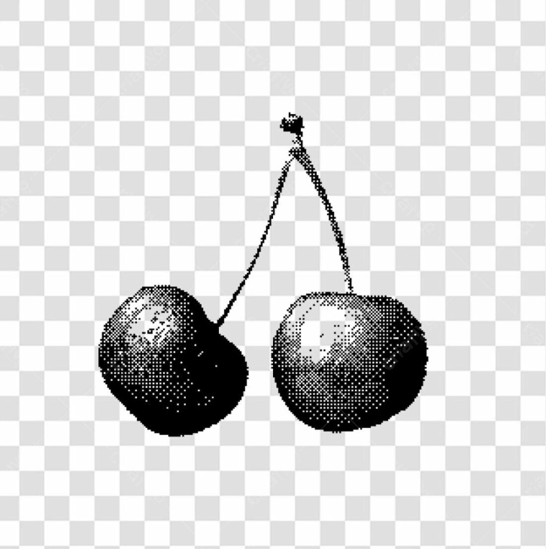 Icone Cerejas PNG com fundo transparente