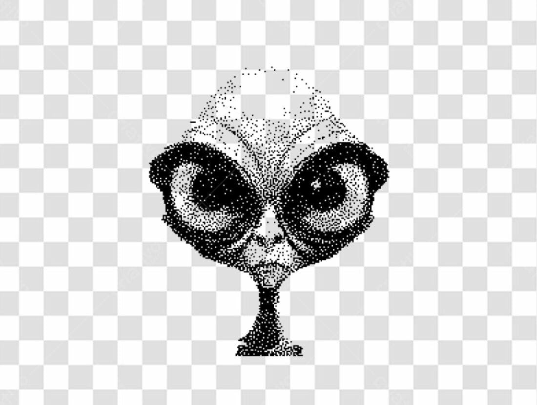 Icone Alien em PNG com fundo transparente