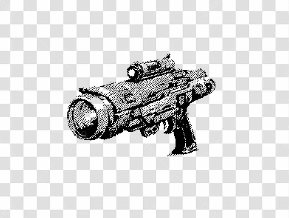 Icone Arma futurista PNG com fundo transparente