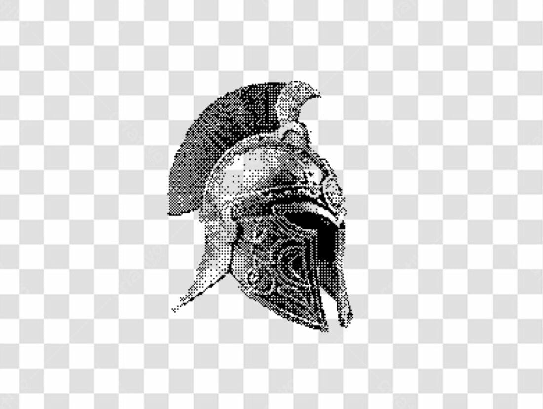 Icone Guerreiro Espartano PNG com fundo transparente