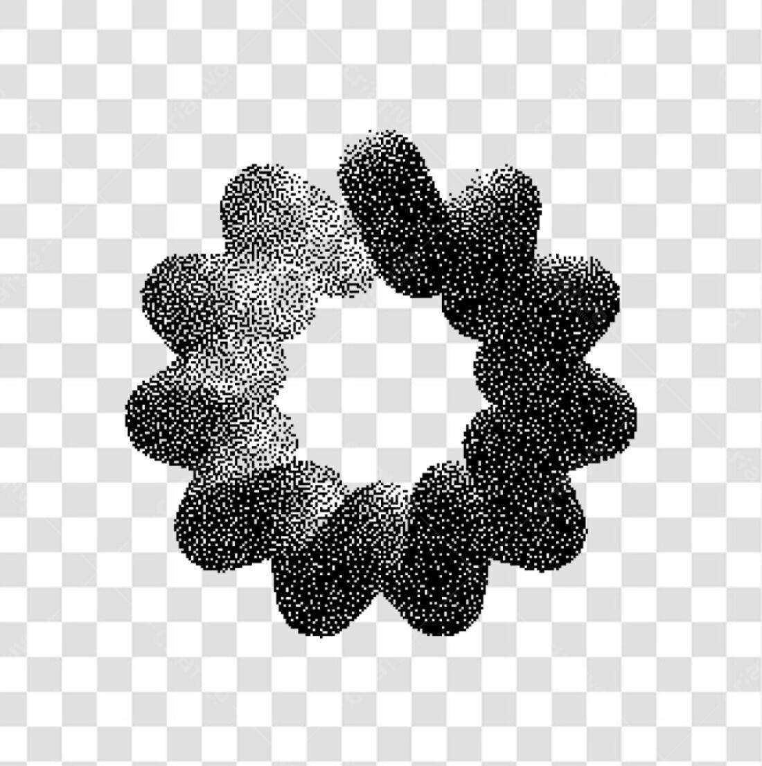Icone Floral PNG com fundo transparente