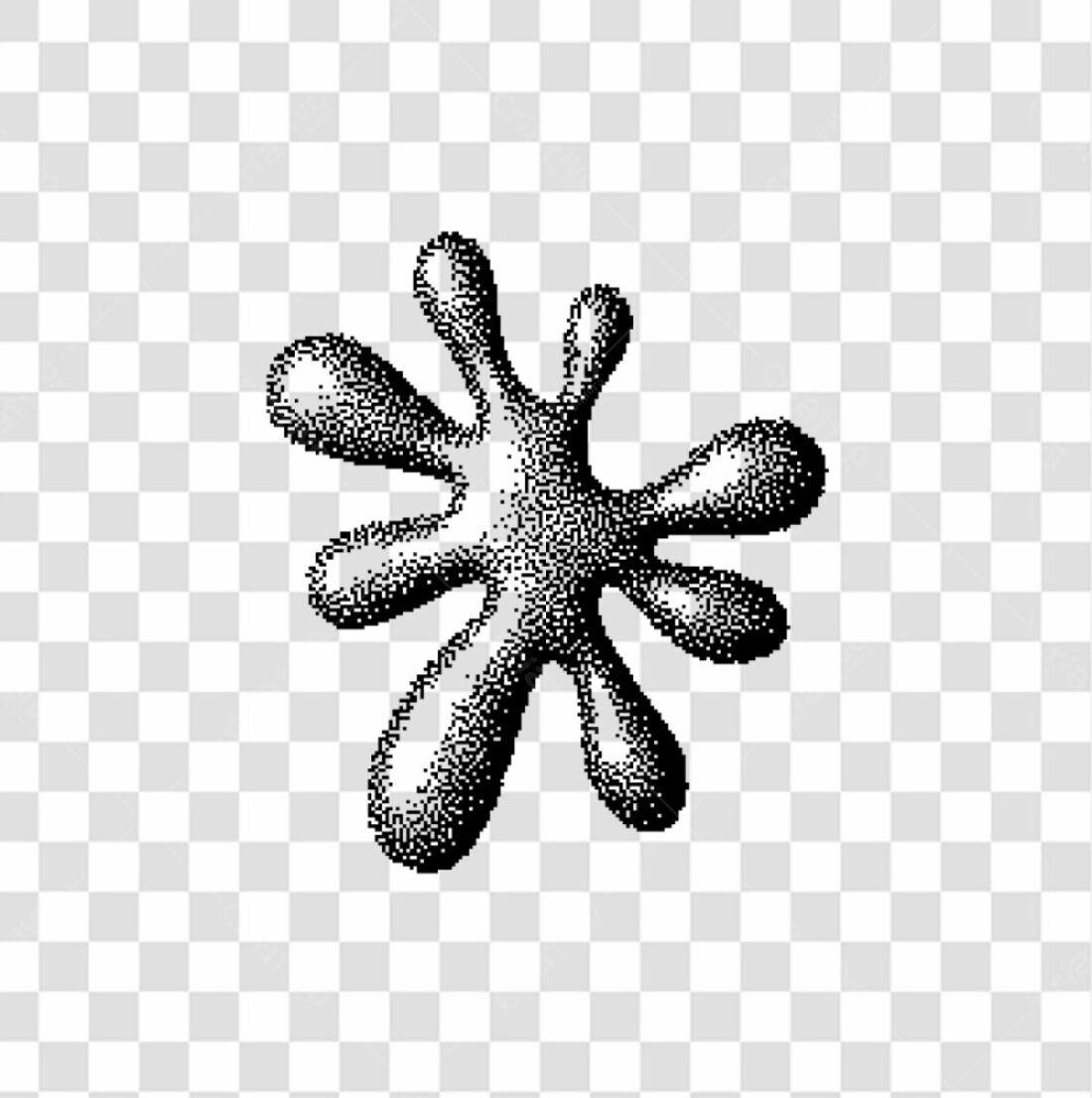 Icone abstrato em PNG com fundo transparente