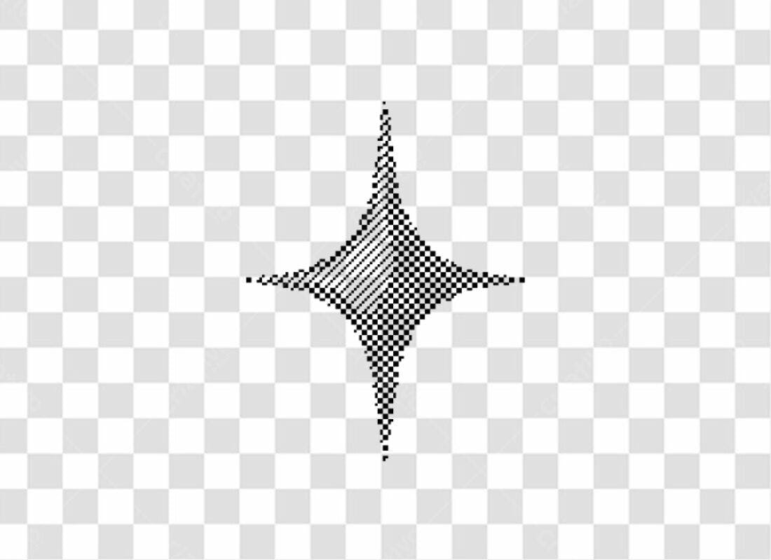 Icone Brilho Estrela PNG com fundo transparente