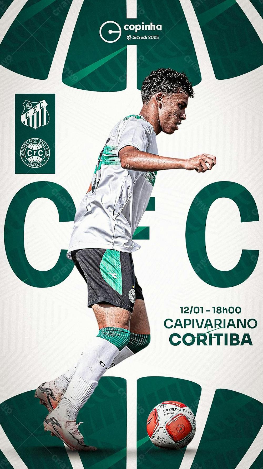 Flyer Matchday Coritiba Copinha