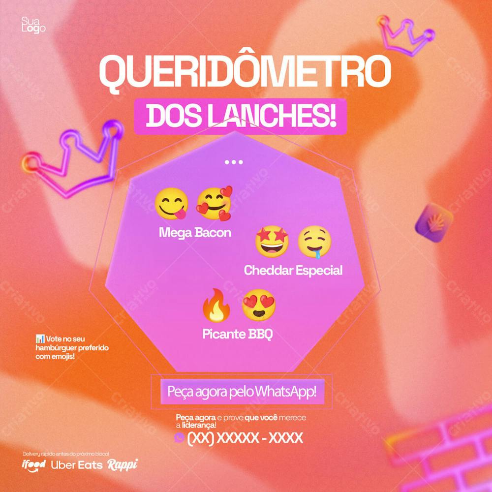 Coleção Big Brother Burgers Social Media Psd Editavel 10