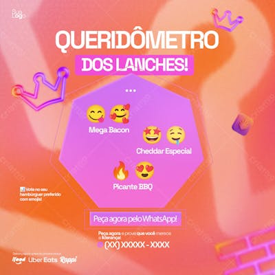 Coleção Big Brother Burgers Social Media Psd Editavel 10