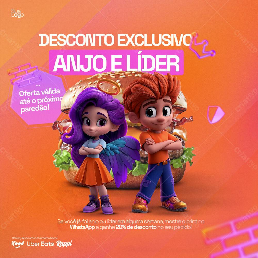 Coleção Big Brother Burgers Social Media Psd Editavel 9