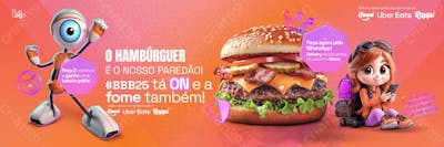 Coleção Big Brother Burgers Social Media Psd Editavel 1