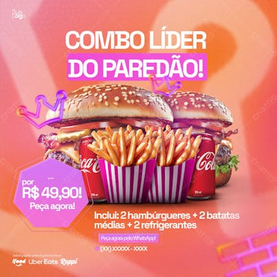 Coleção Big Brother Burgers Social Media Psd Editavel 3