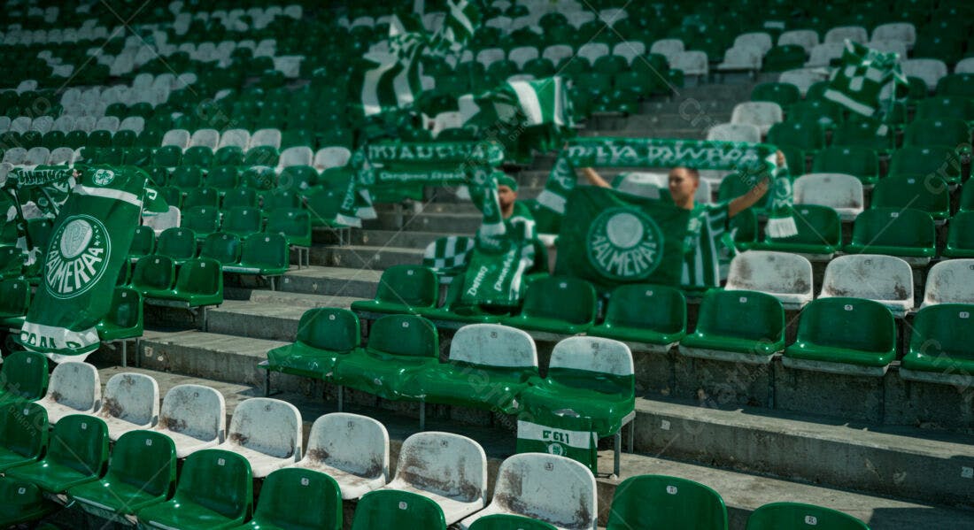 Torcida Palmeiras arquibancada estádio
