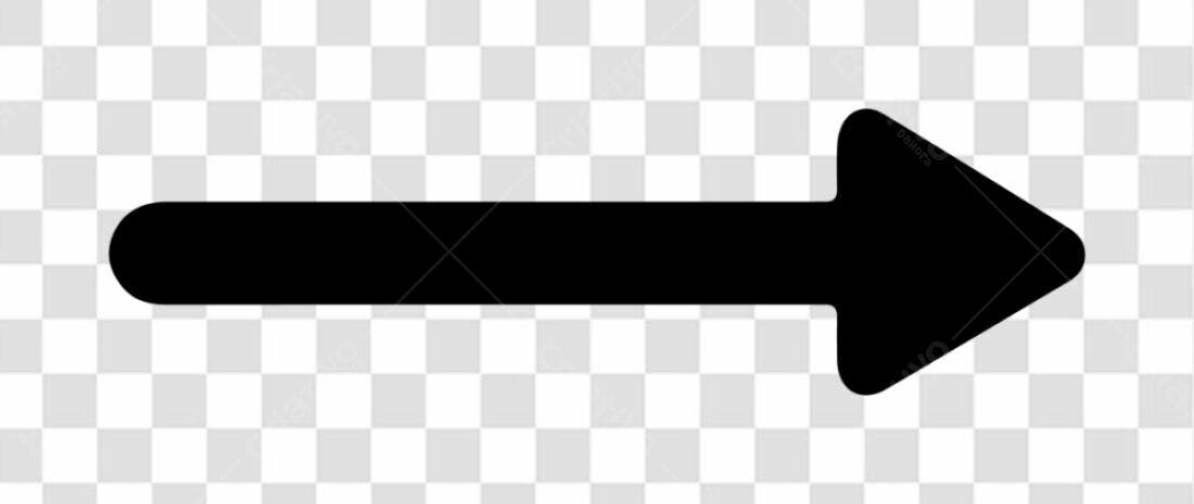Ícone seta direção esquerda PNG com fundo transparente
