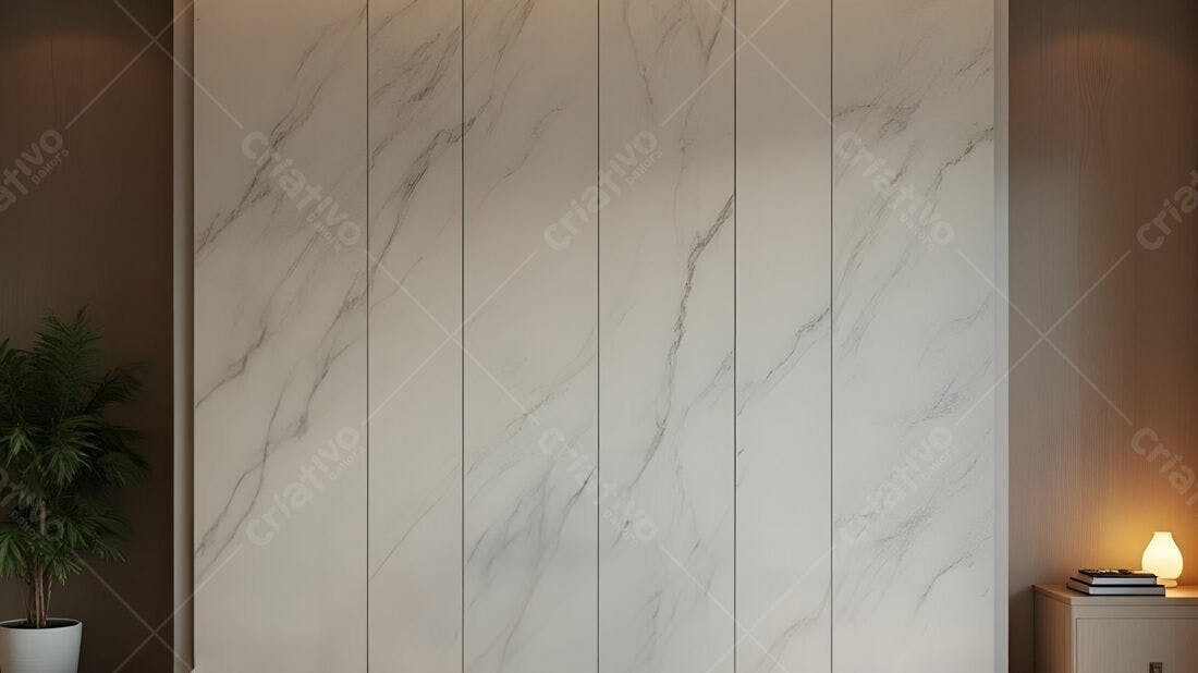 Textura Mármore Branco para Design de Interiores