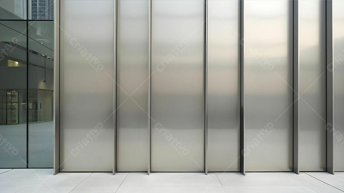 Textura Metal Polido para Fundo Moderno