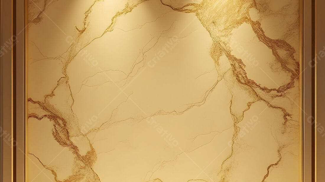 Textura Mármore Bege Dourado para Design de Interiores