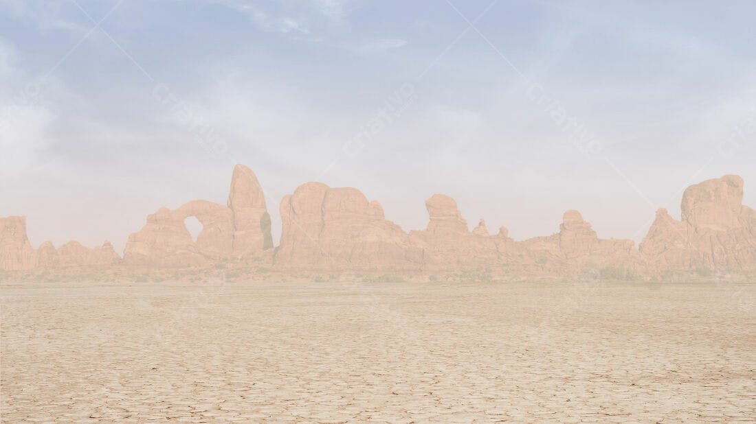 Textura Deserto Árido para Fundo de Jogo
