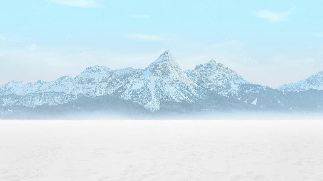 Textura paisagem nevada para fundo