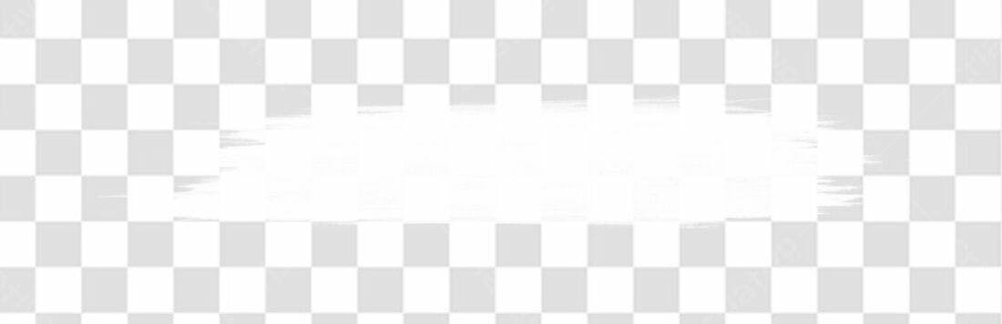 Pincelada Branca PNG com fundo transparente