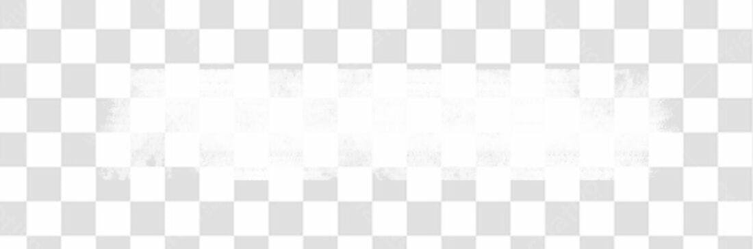 Banner para destaque em branco PNG com fundo transparente