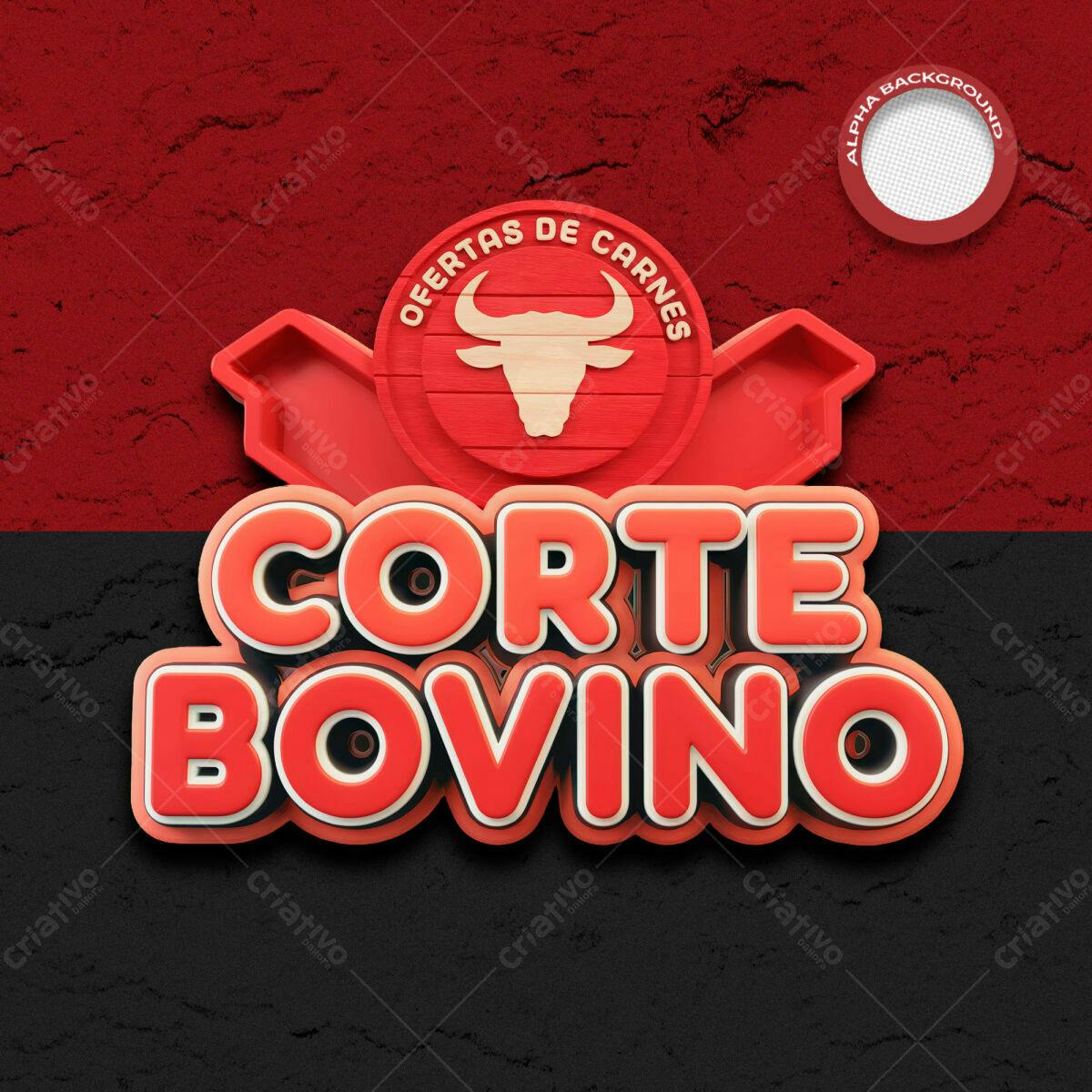 Banner Ofertas de Carnes Bovinas PSD Editável