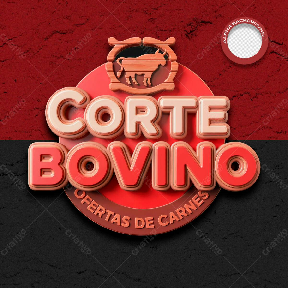 Flyer para Ofertas de Carne Bovina PSD Editável