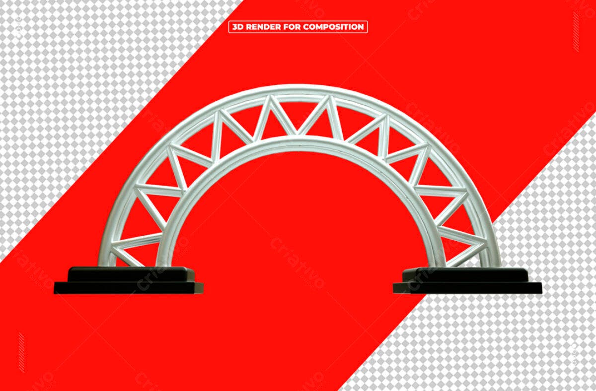 Arco de Entrada para Eventos PSD Editável