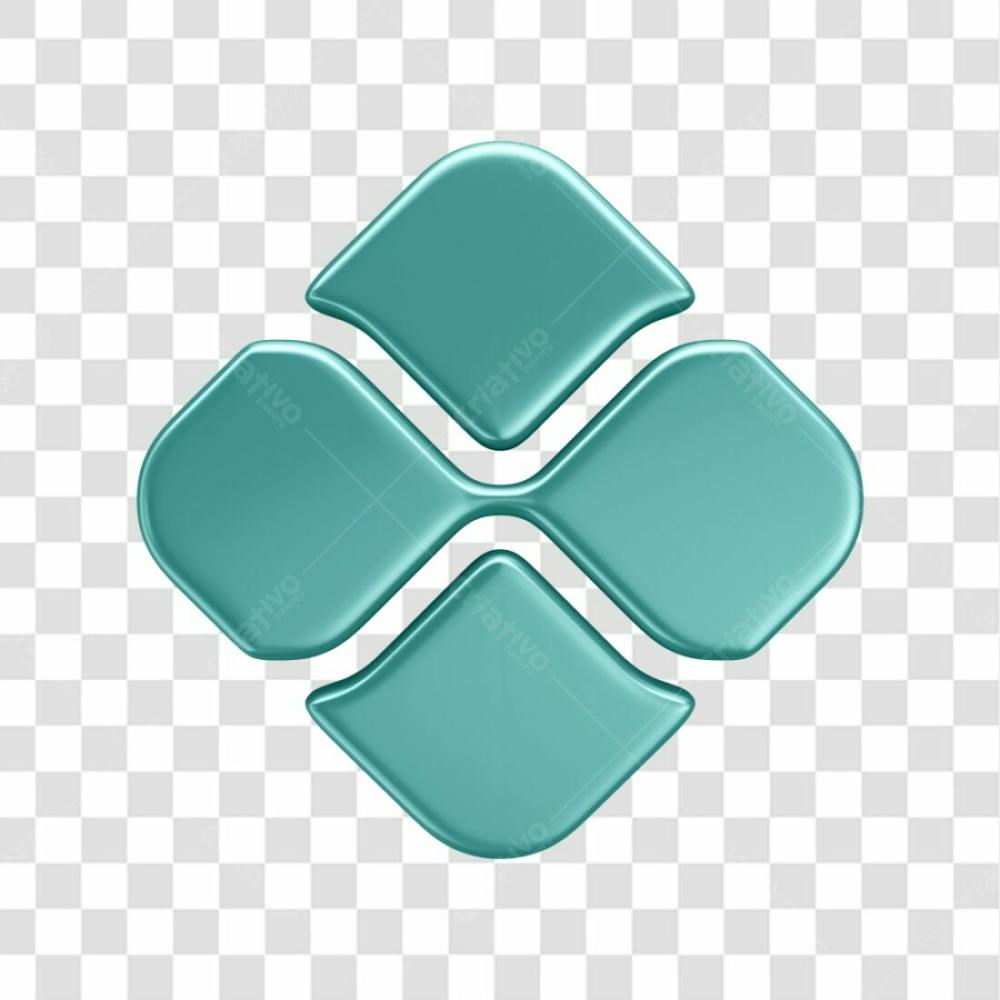 Asset 3D Logo Pix Real Transferencia Com Fundo Isolado